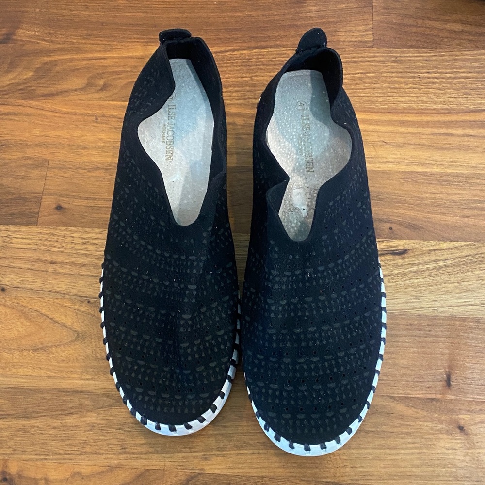 Isle Jacobsen Tulip Perforated Sneakers Women’s Slip On 41 - Picture 4 of 10